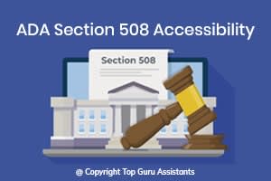 Portfolio for ADA Section 508 Accessibility | WCAG 2.0