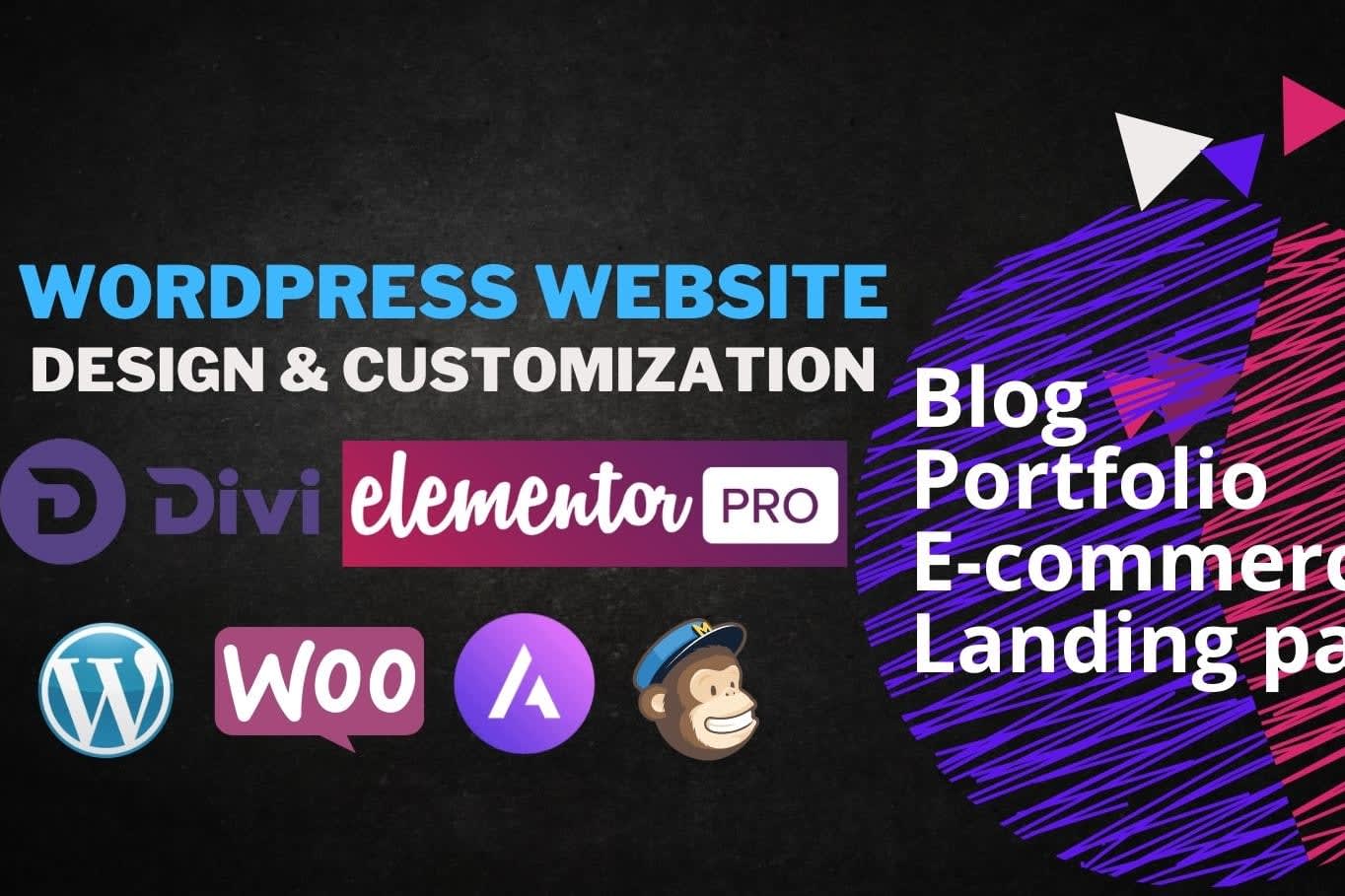 Portfolio for Web development and Wordpress