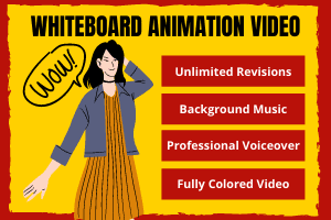 Portfolio for Whiteboard Animation video