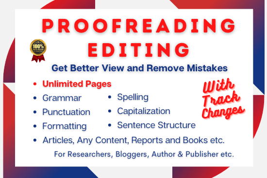 Portfolio for ProofReading