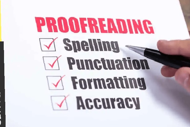 Portfolio for Proofreading