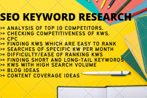 Portfolio for SEO Keyword Research