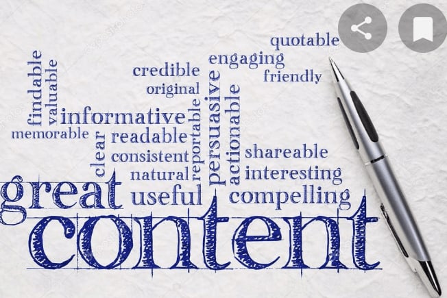 Portfolio for Content writing