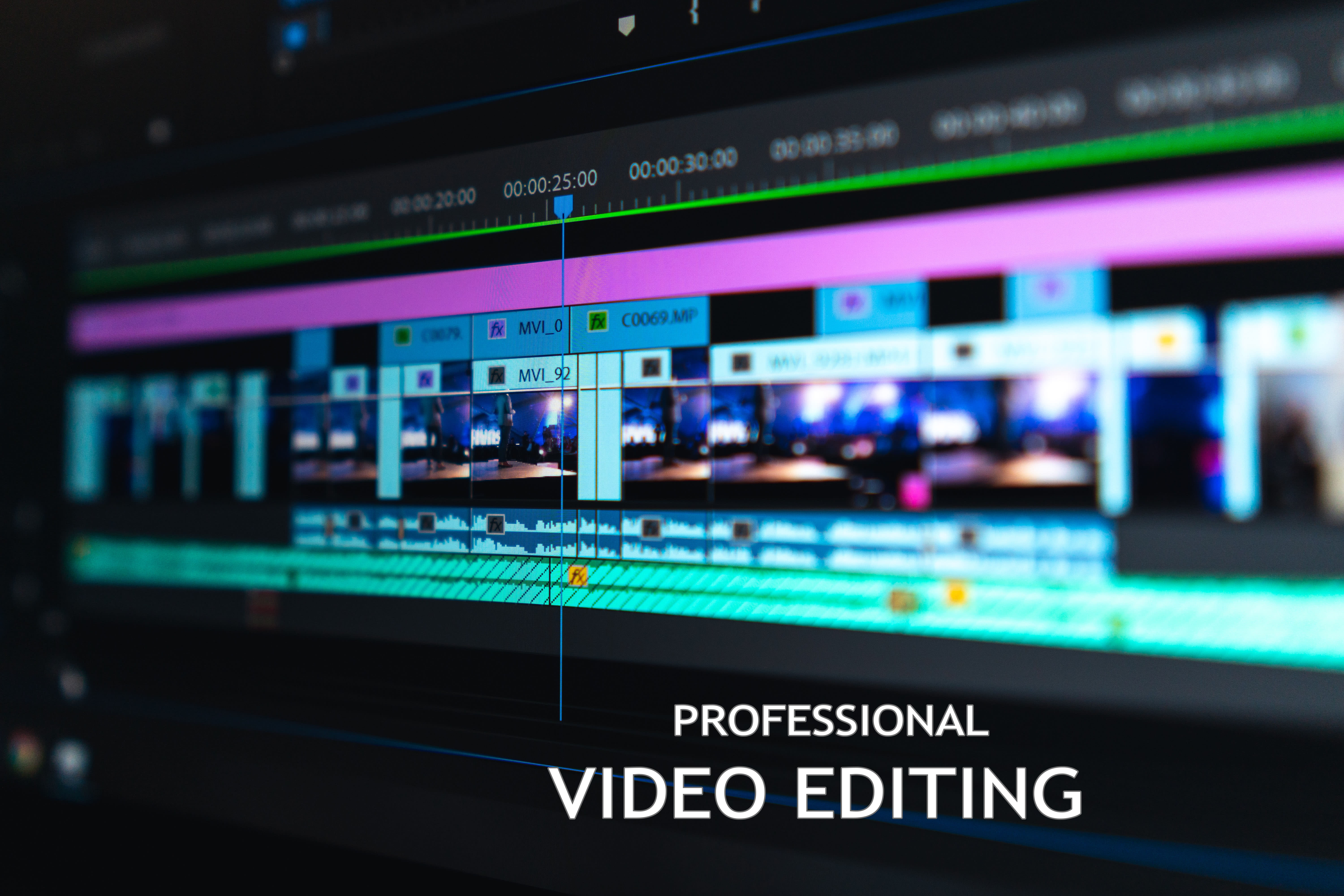 Portfolio for Professional video editor