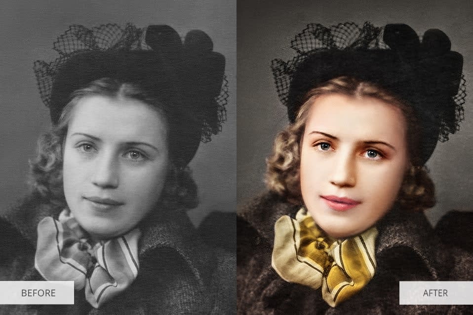 Portfolio for Photo Restoration Services Color