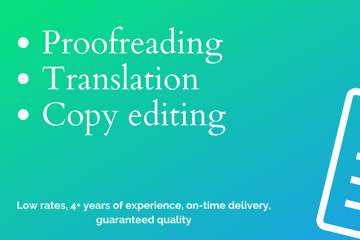 Portfolio for Digital Content Editing and Proofreading