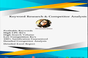 Portfolio for excellent SEO keyword research