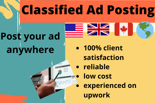 Portfolio for Classified Ad Posting