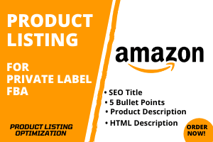 Portfolio for Amazon listing fba, Product description