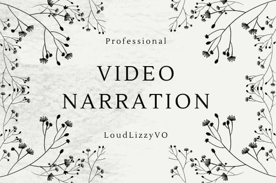 Portfolio for Video Narration & YouTube Voice Over