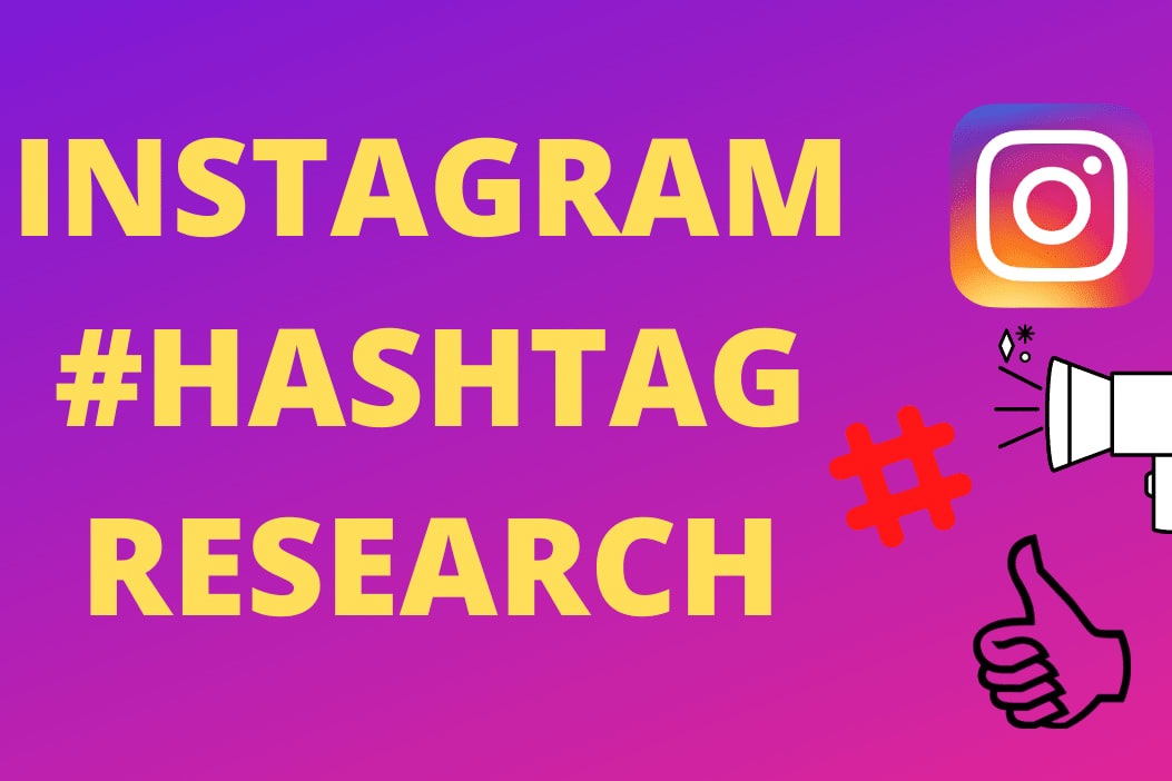 Portfolio for Instagram Hashtags research