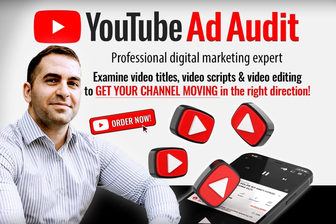 Portfolio for Audit your youtube ads for max revenue