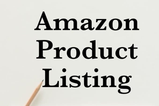 Portfolio for Amazon product listing/content writing