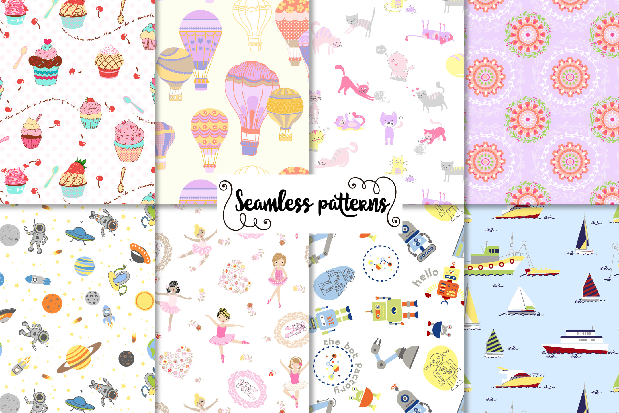 Portfolio for Textile & Surface Pattern Designer