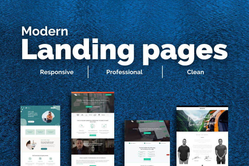 Portfolio for Highly Converting Landing Pages in WP