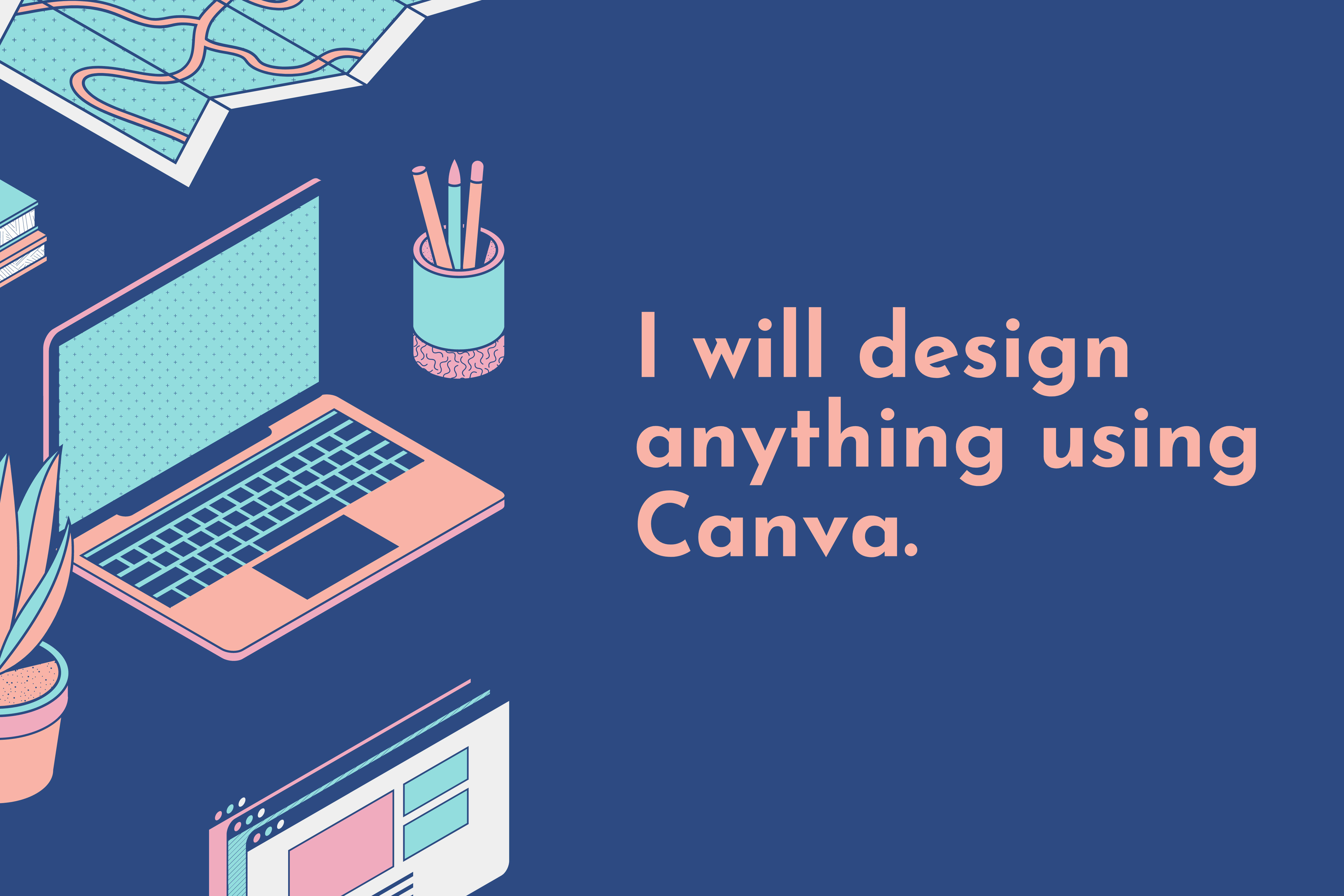 Portfolio for I will design anything using Canva Pro