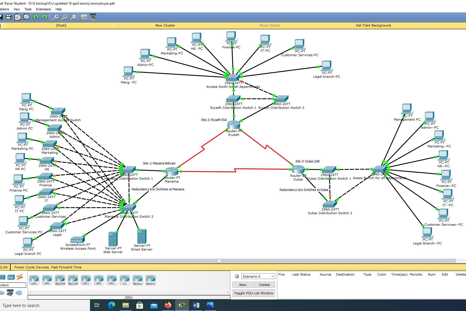 Portfolio for Network Engineer/IT Professional