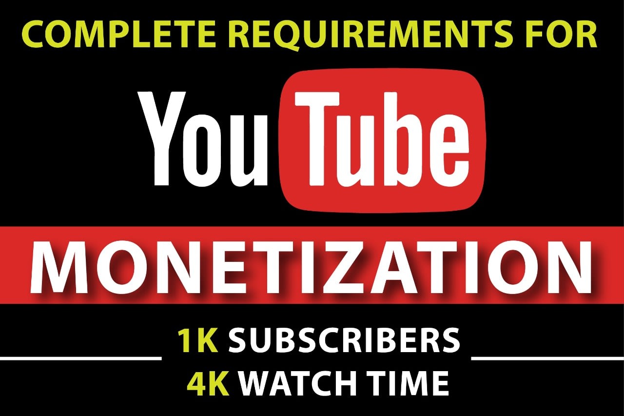 Portfolio for Do promotion YouTube channel monetize