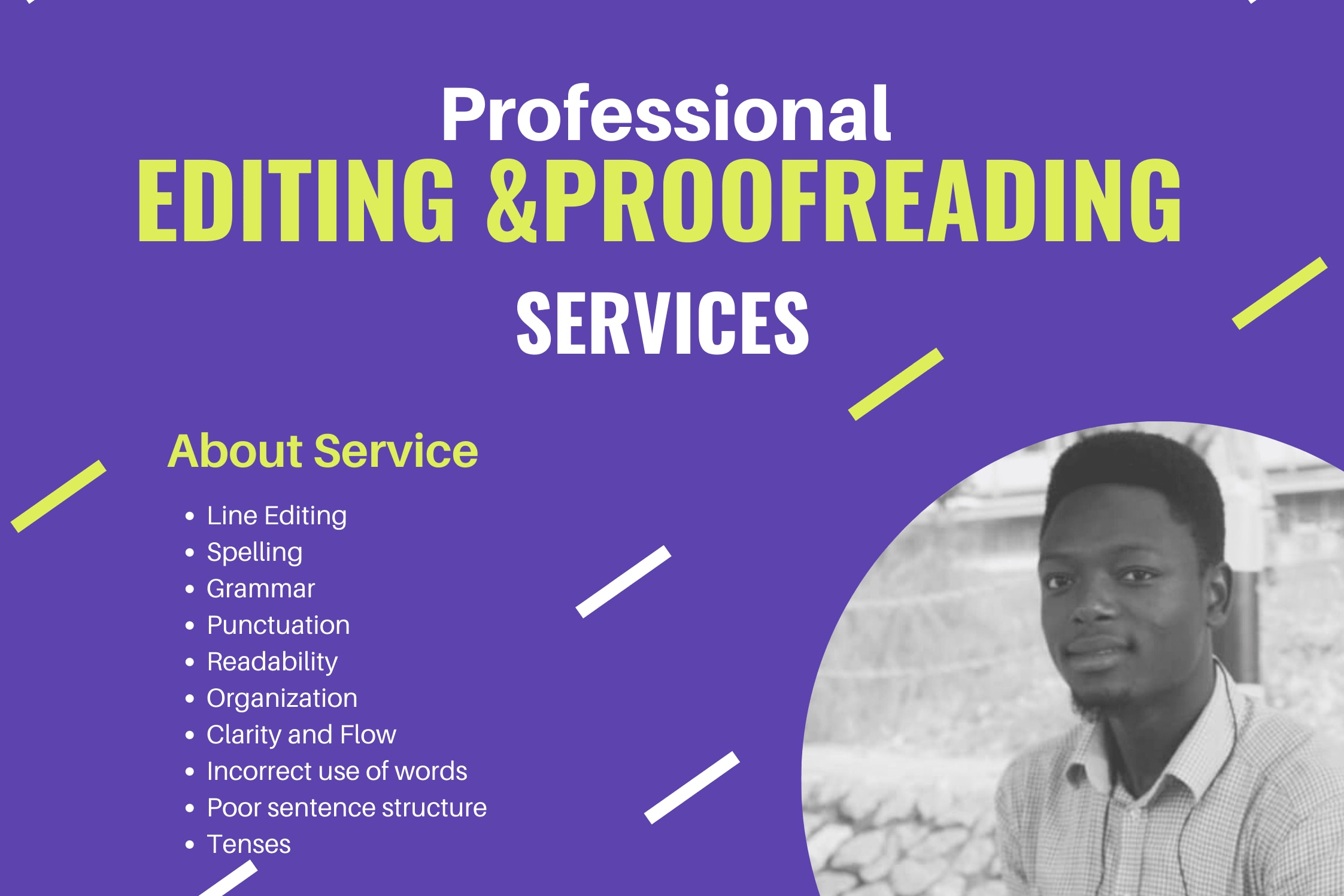 Portfolio for PROFESSIONAL PROOFREADING AND EDITING