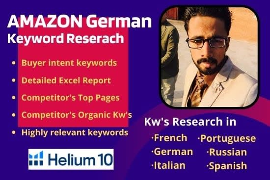 Portfolio for Amazon Keyword Research