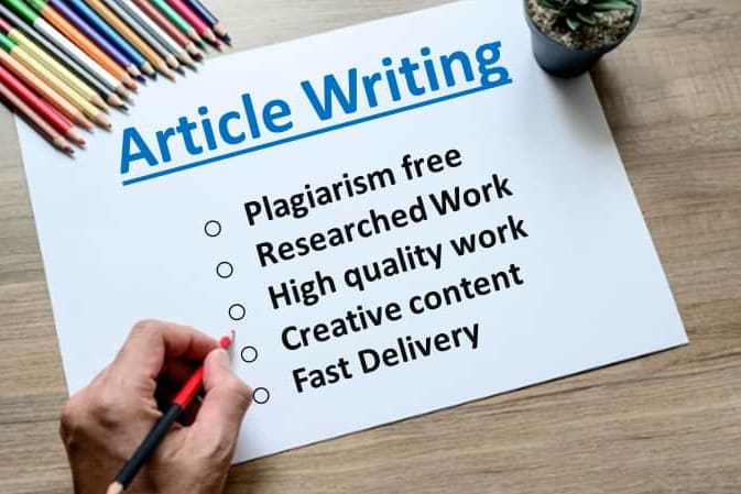 Portfolio for Article Writing and Rewriting