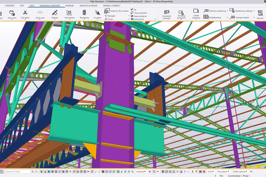 Portfolio for Tekla Structures