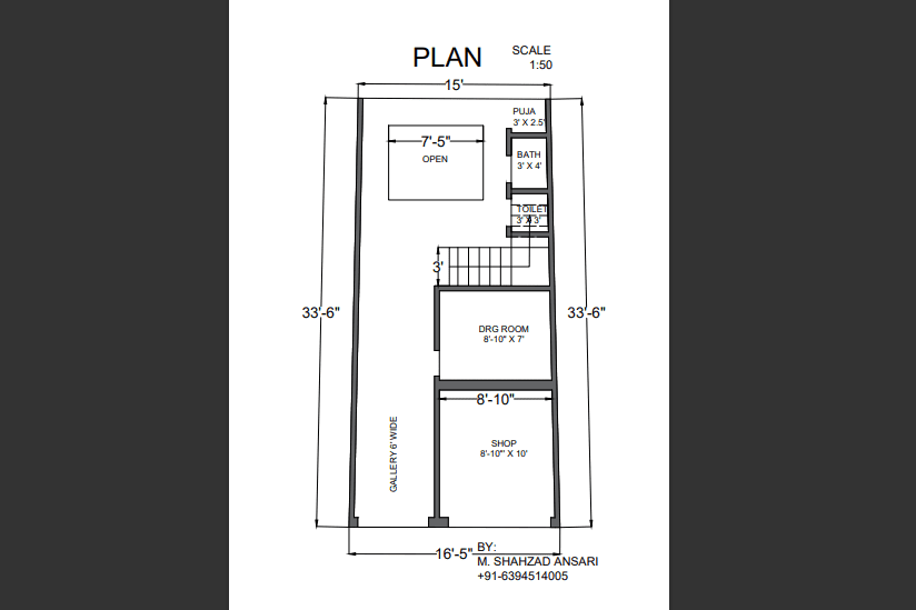 Portfolio for Do your 2D floor plan with Elevation