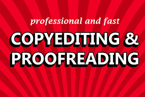 Portfolio for Proofreading and Editing