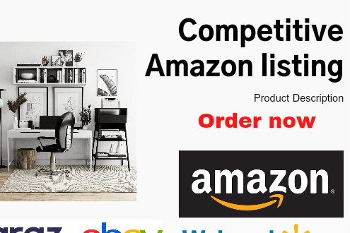 Portfolio for Amazon product listing
