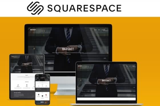 Portfolio for Squarespace website design or redesign