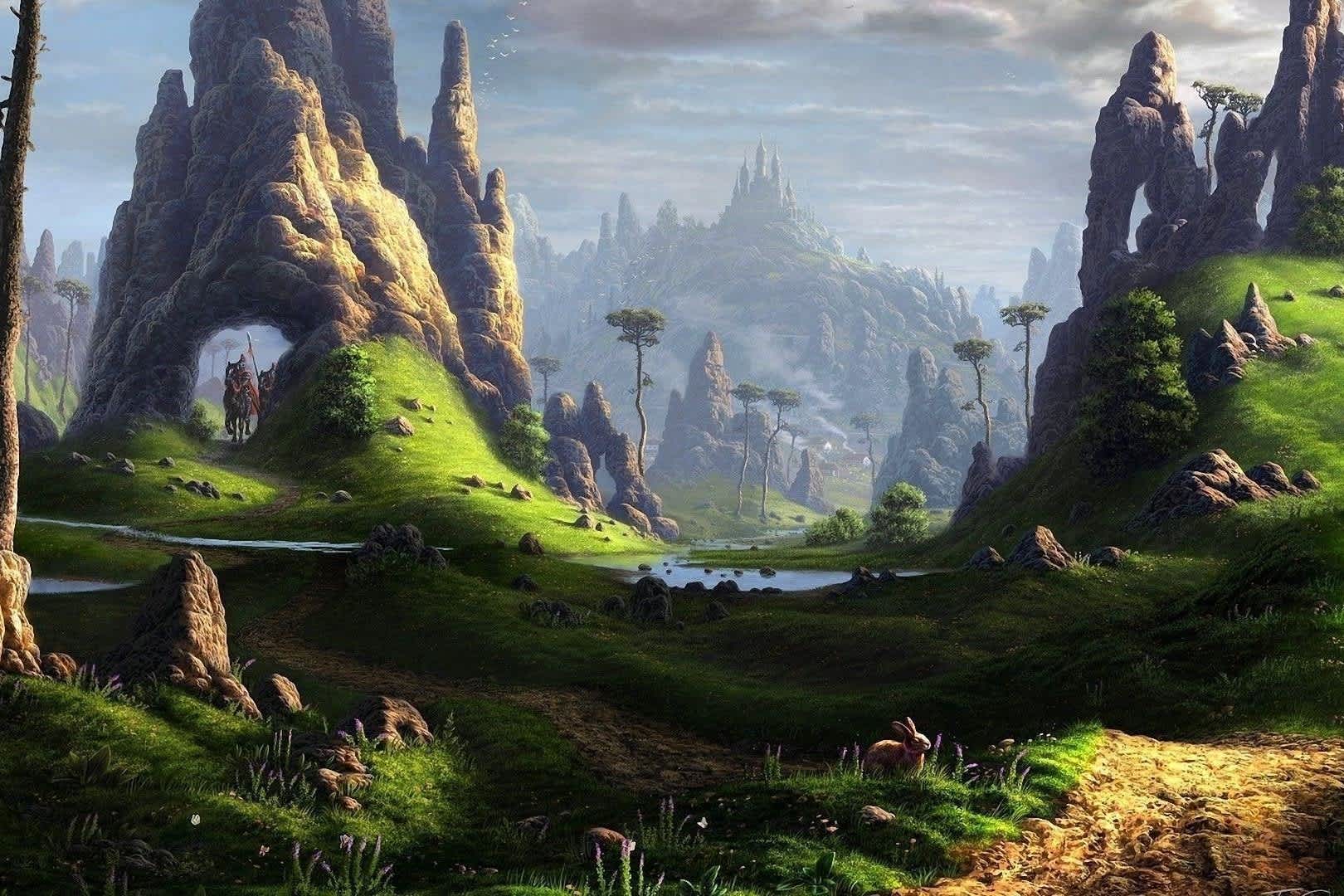 Portfolio for Fantasy landscape
