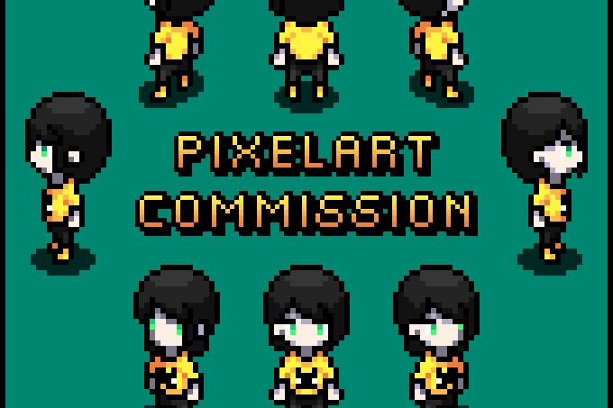 Portfolio for PIXEL ART COMMISSIONED