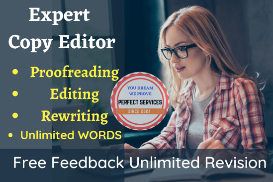 Portfolio for Proofreading & Editing