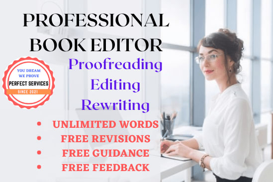 Portfolio for Proofreading & Editing of Book & Novel