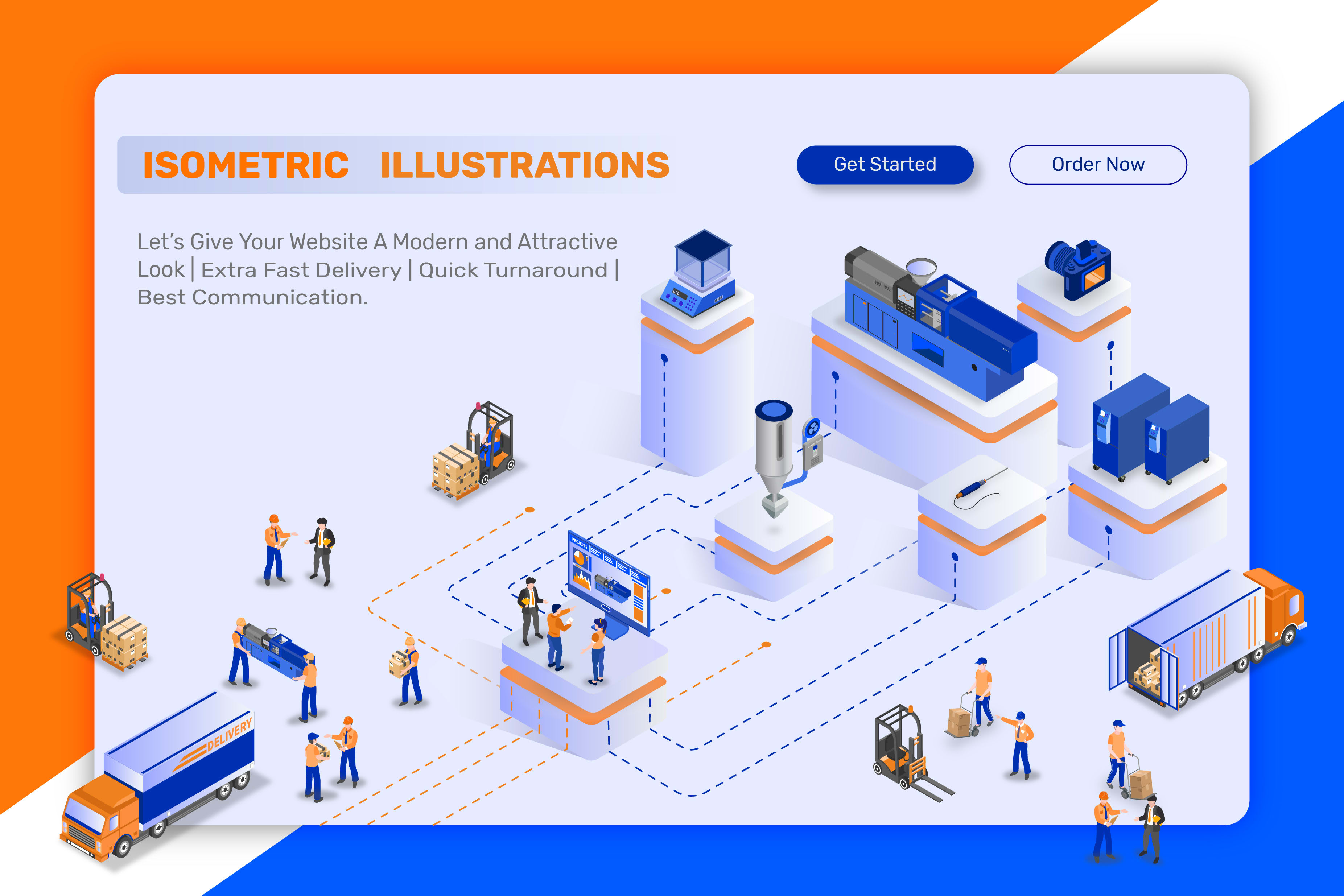 Portfolio for Professional 3D Isometric Illustrations