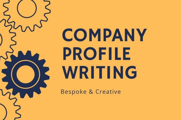 Portfolio for Company Profile Writing and Design