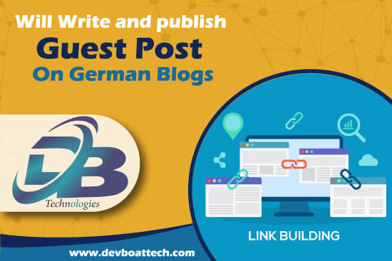 Portfolio for Publish Guest Posts On German Blogs