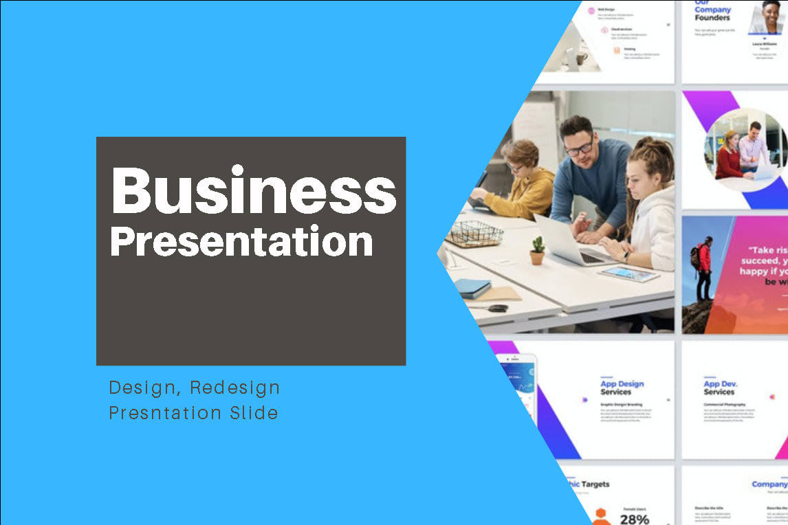 Portfolio for business Powerpoint presentation and PPT