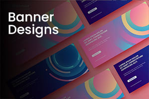 Portfolio for Banner Design| Creative & Custom Designs