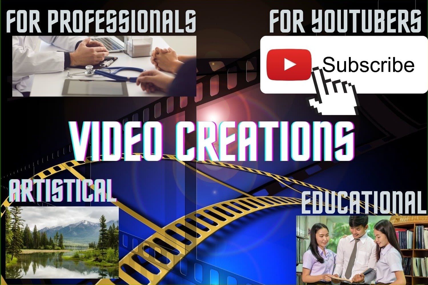 Portfolio for Video Creation & Editing