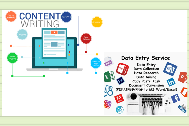 Portfolio for Content Writer | Data Entry Specialist
