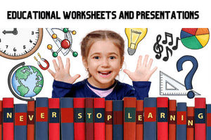 Portfolio for Educational Worksheets and Presentations