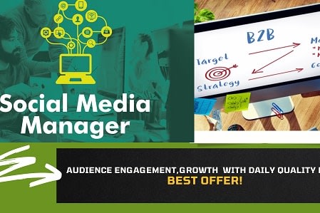 Portfolio for Social Media Manager and Marketing