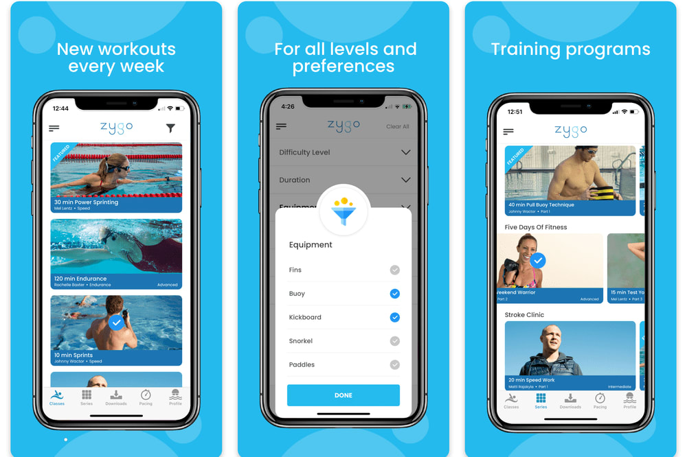 Portfolio for Zygo Fitness App-React Native