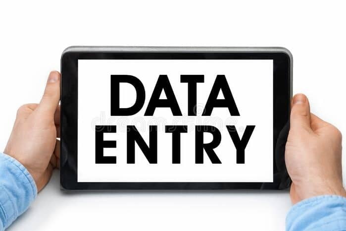 Portfolio for Data Entry