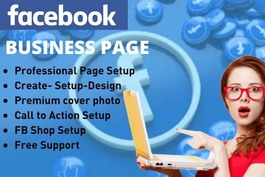 Portfolio for Manage your business Facebook page.