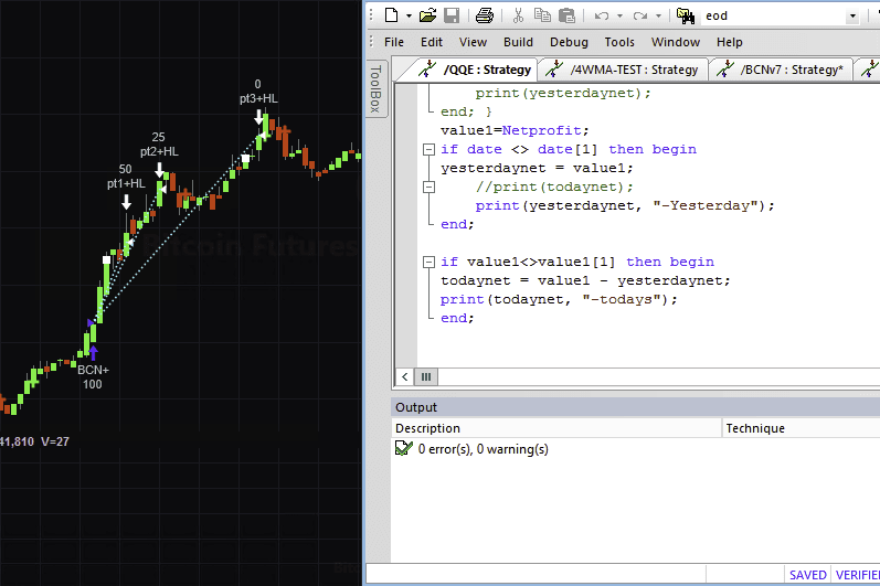 Portfolio for TradeStation Strategy Automation (Bot)