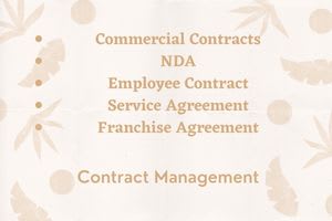 Portfolio for Contract Drafting | Paralegal |