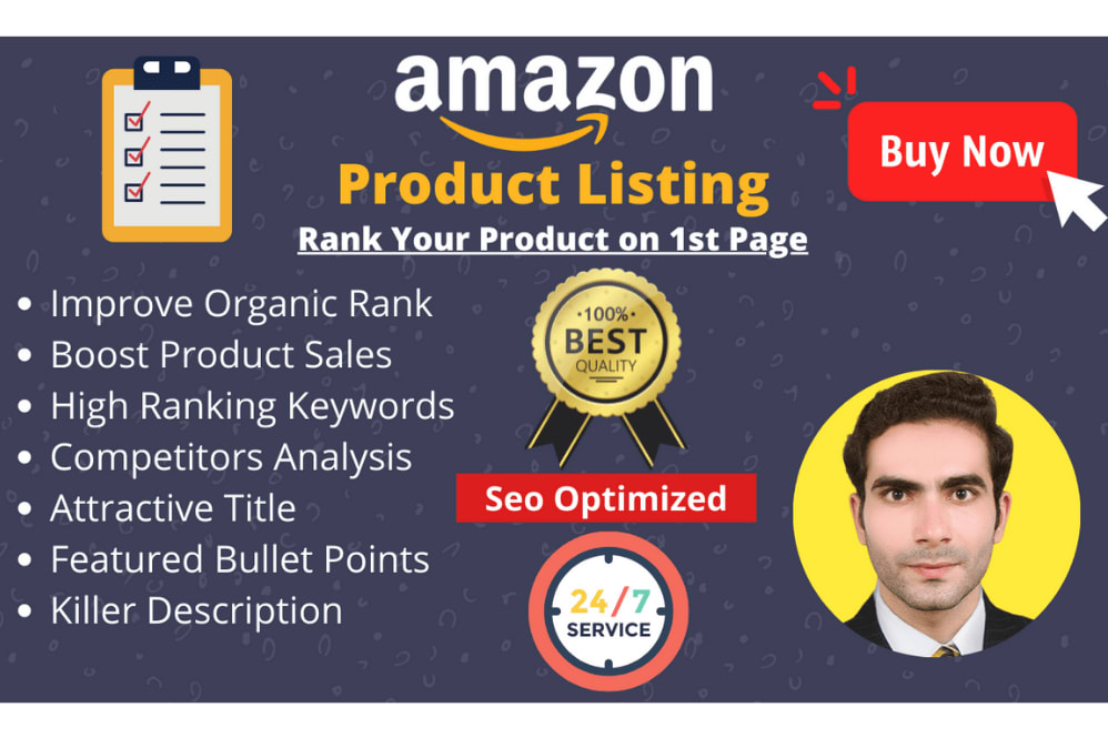 Portfolio for Amazon Product Listing | Description