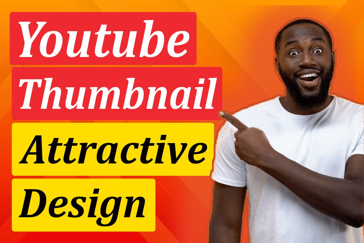 Portfolio for Attractive youtube thumbnail